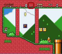 Mario Lost in the Fruit Cave Screenshot 1